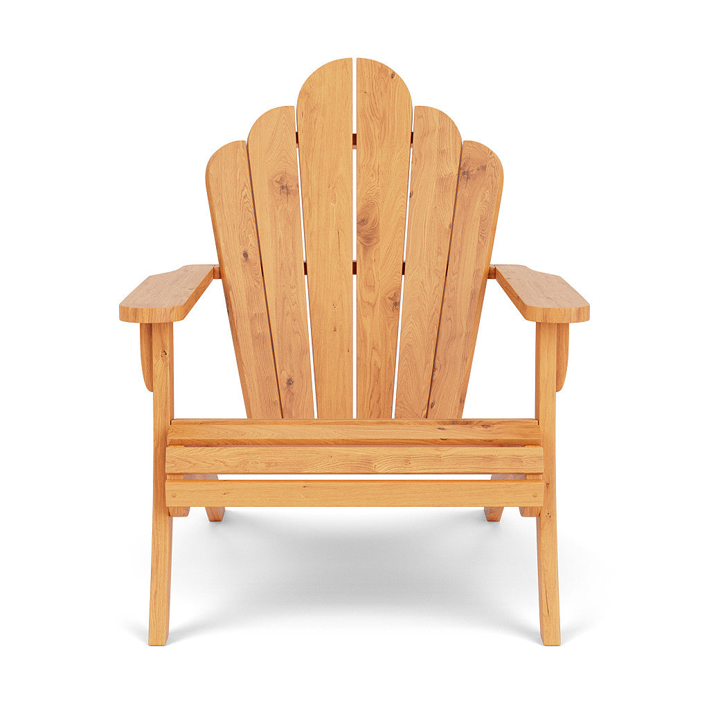 Outdoor Adirondack Chair Frame: Teak All Weather Adirondack Frame