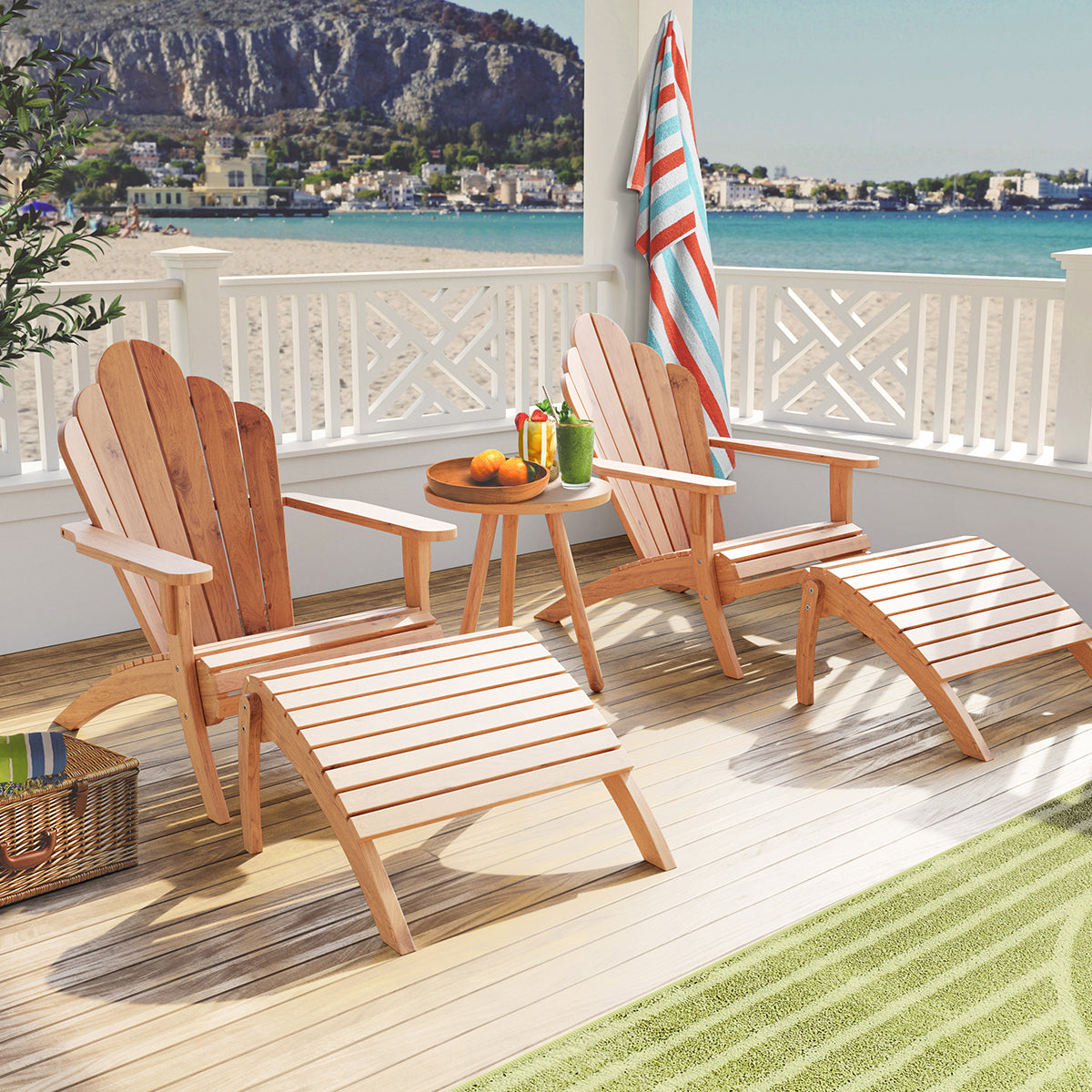 Bainbridge Adirondack Chair - Natural
