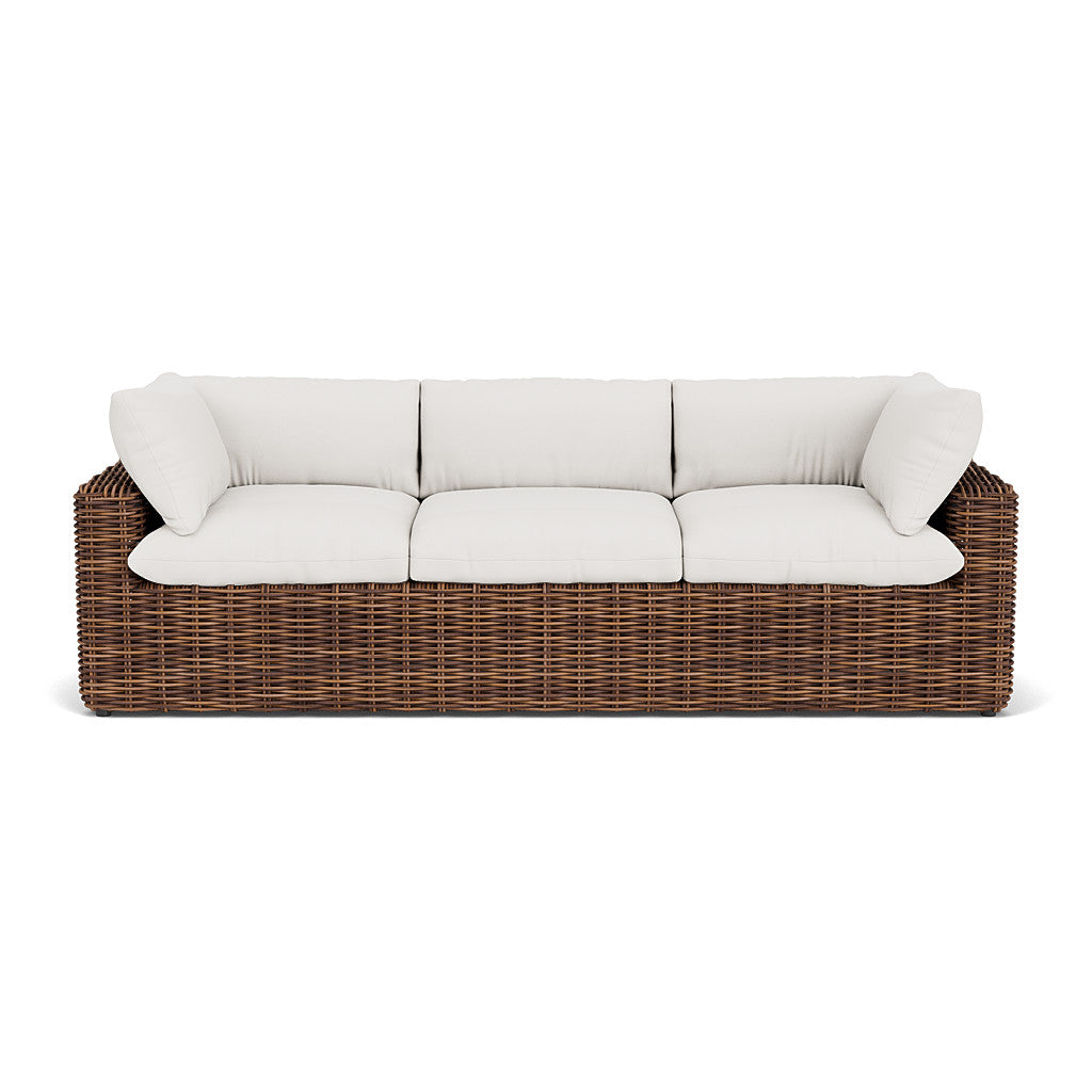 Azza 3-Seat Sofa with Natural Cushions