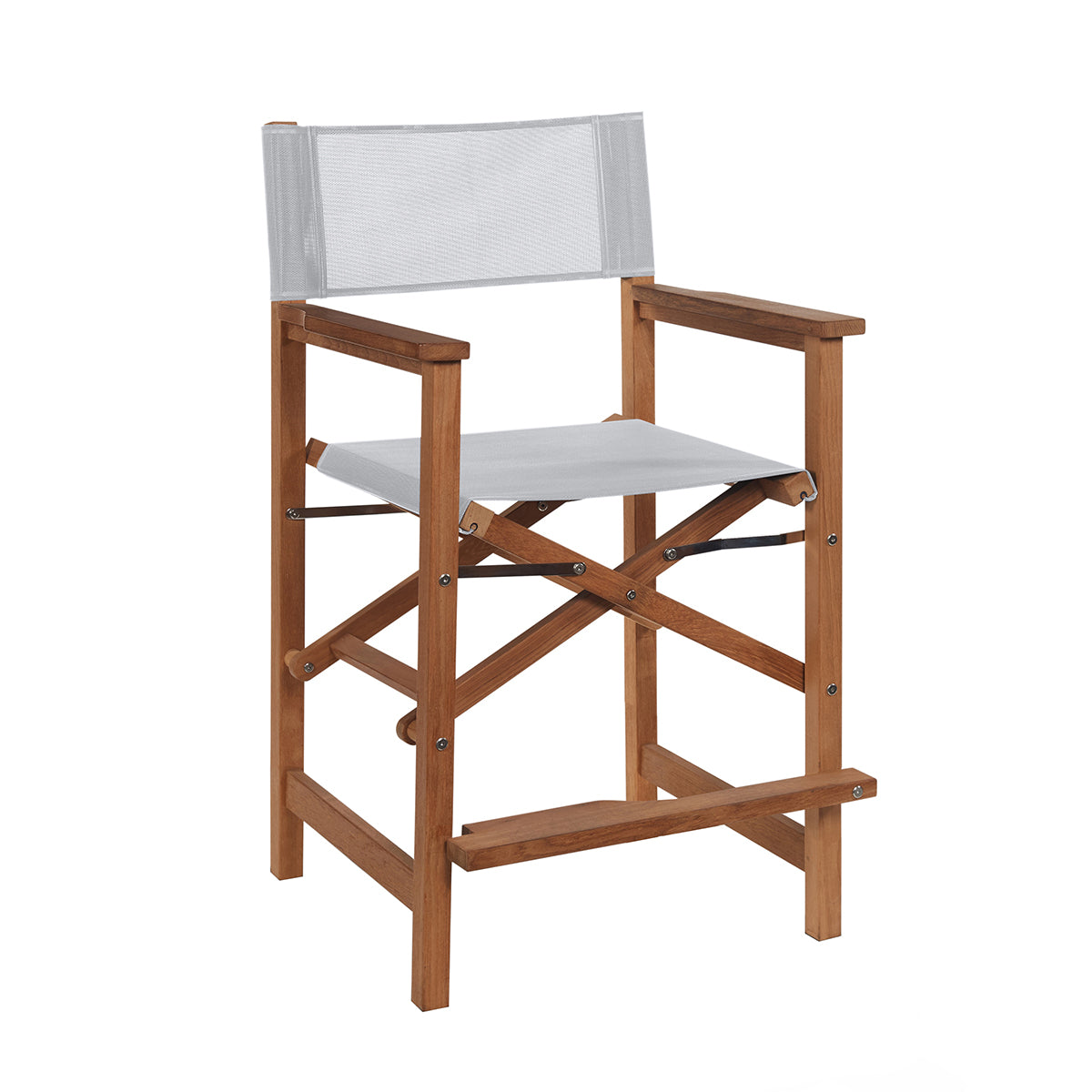 HiTeak Director Outdoor Counter Armchair