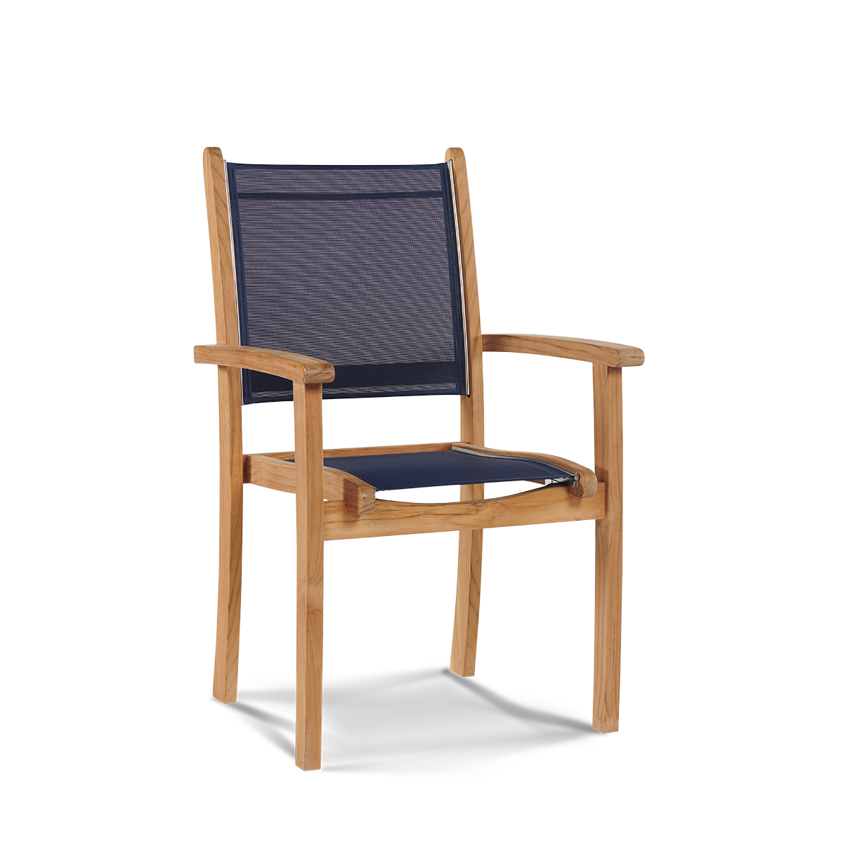 HiTeak Pearl Stackable Dining Armchair (Set of 4)