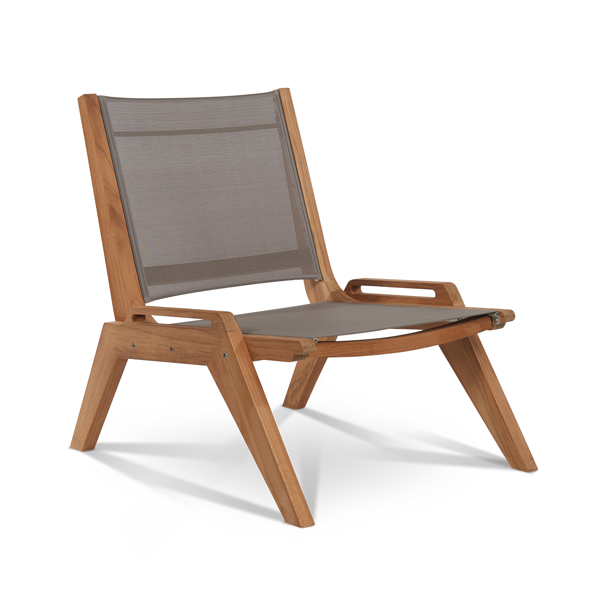 HiTeak Outdoor Draper Sling Chat Chair