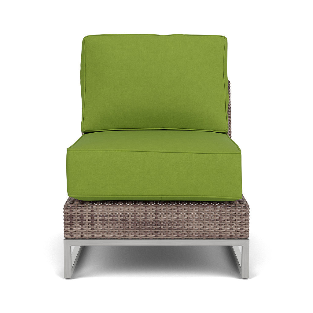 Palms Sectional Armless Chair with Cushion