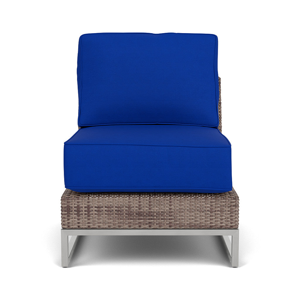 Palms Sectional Armless Chair with Cushion