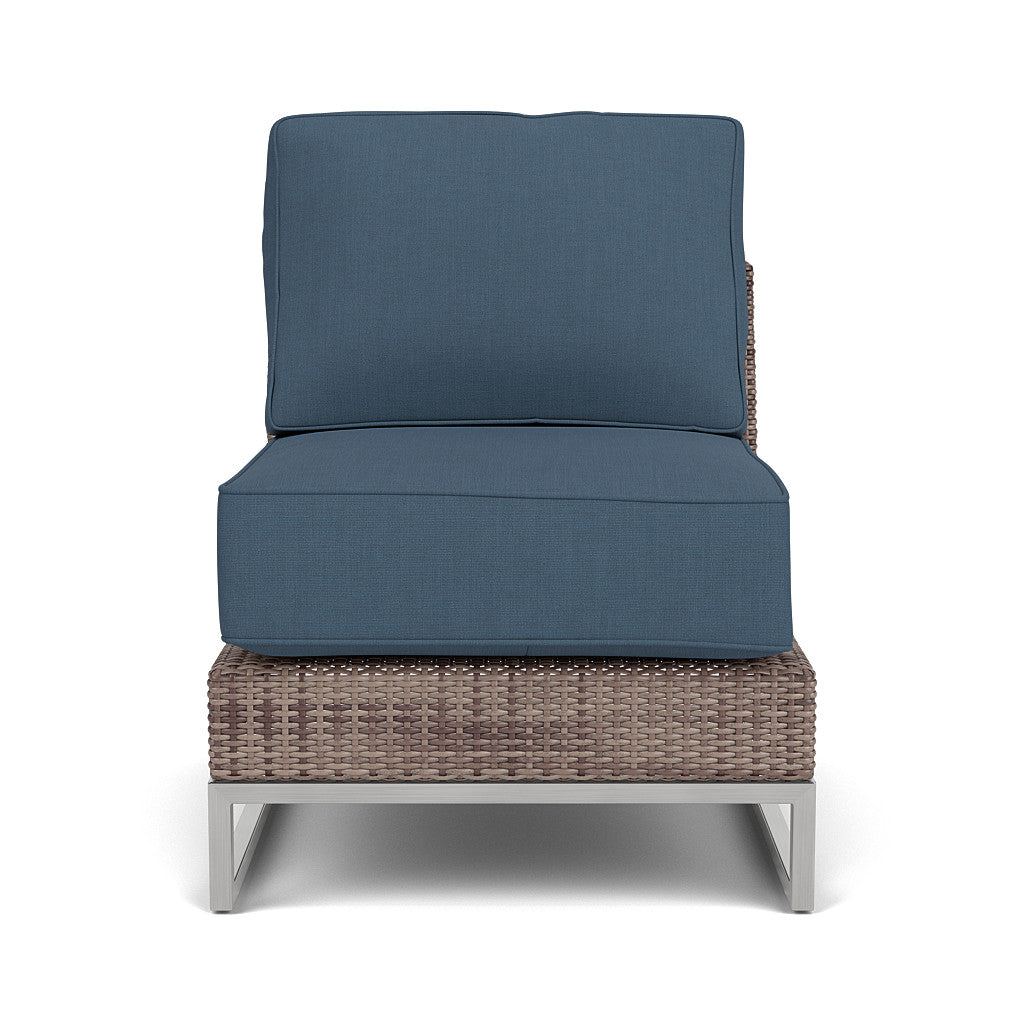 Palms Sectional Armless Chair with Cushion