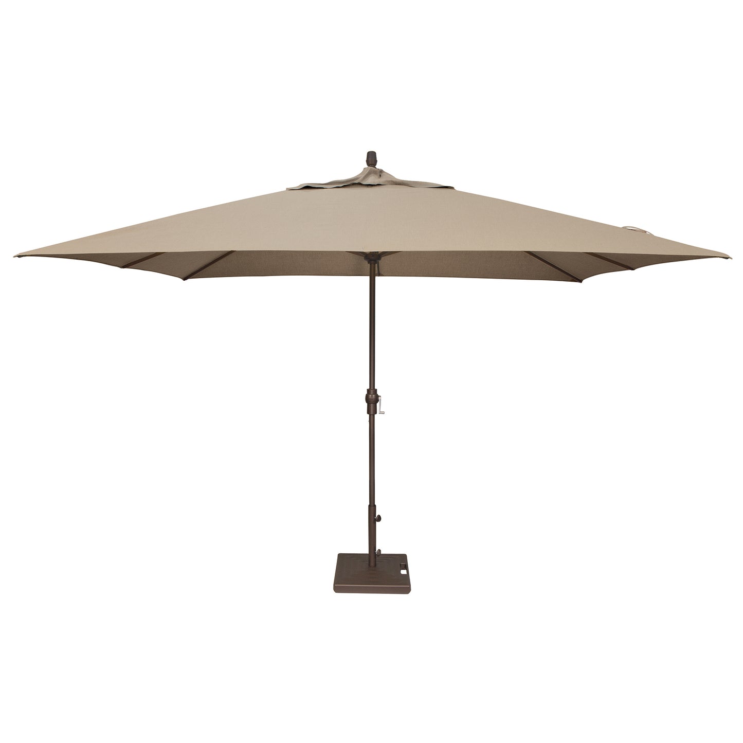 8 ft x 11 ft Crank Lift Rectangular Umbrella