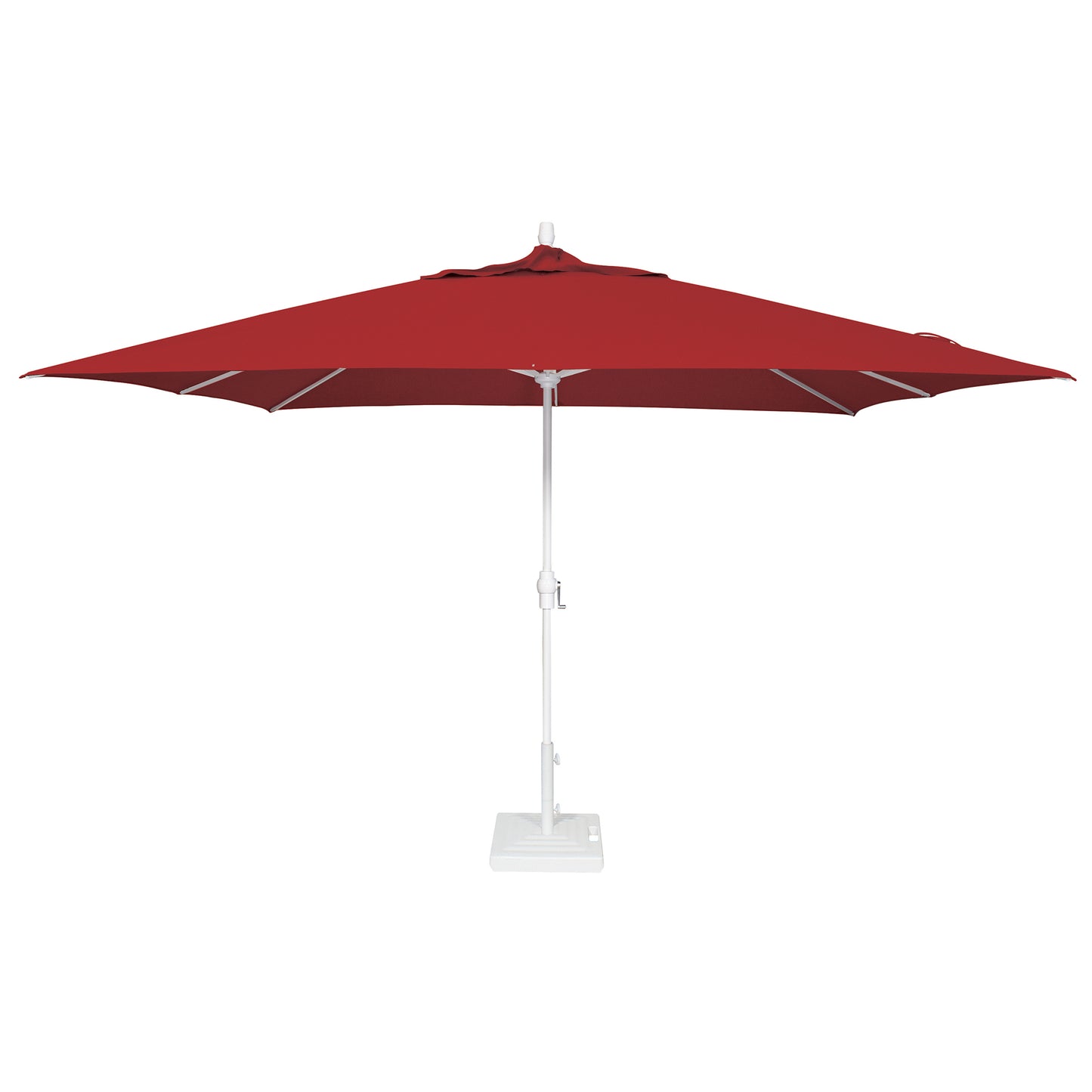 8 ft x 11 ft Crank Lift Rectangular Umbrella