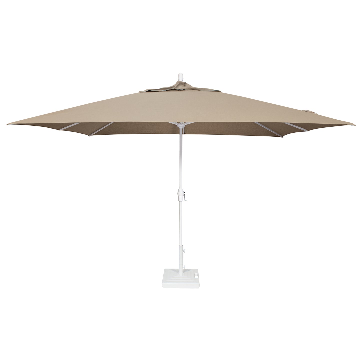 8 ft x 11 ft Crank Lift Rectangular Umbrella