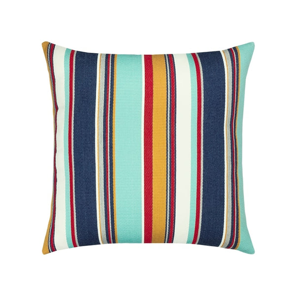 Elaine Smith Sicily Stripe Square Pillow- 20x20"