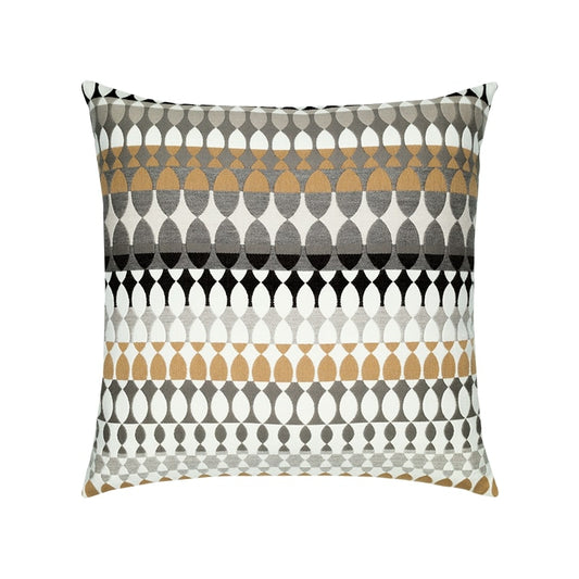 Elaine Smith Modern Oval Dune Square Pillow- 20x20"