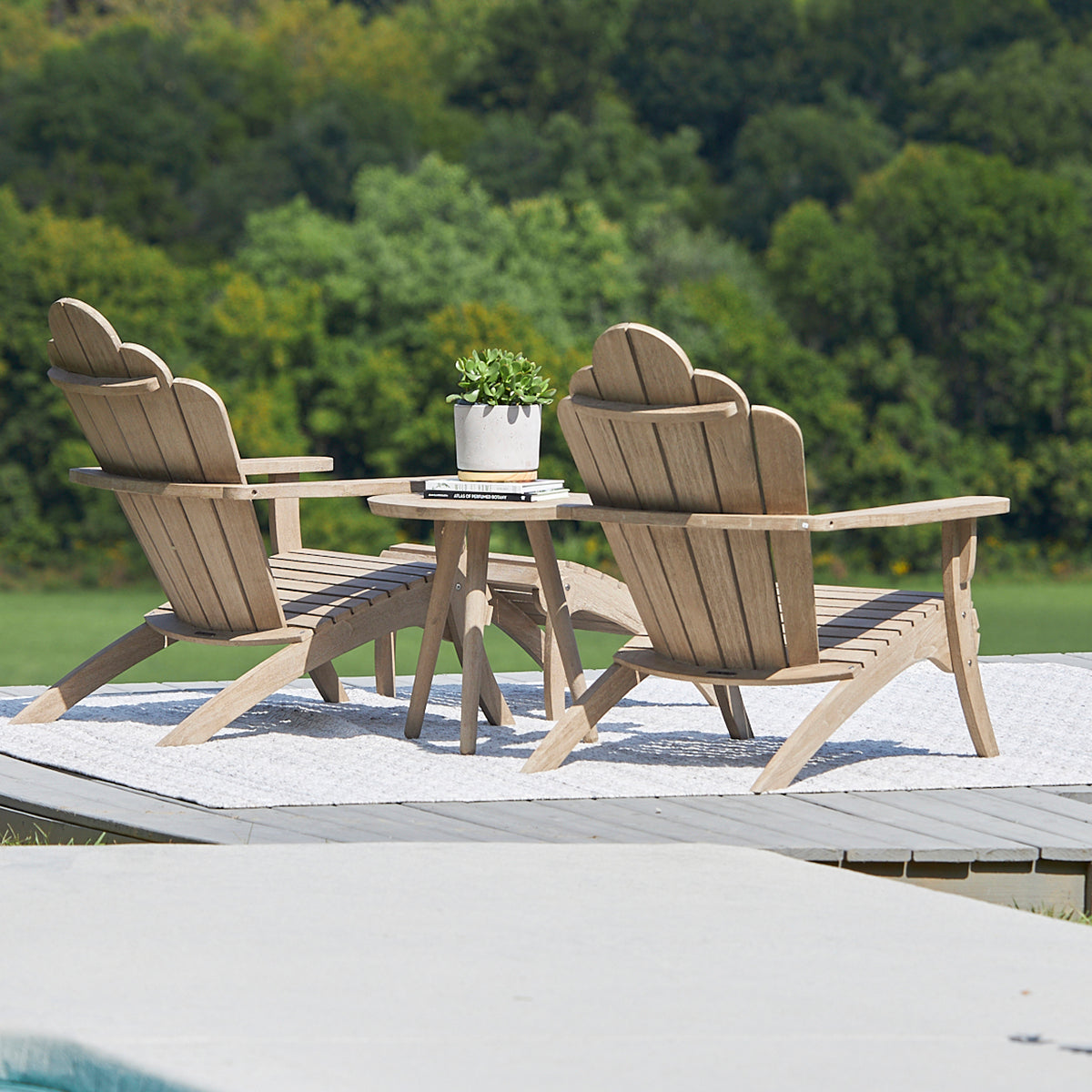 Bainbridge Adirondack Chair - Weathered