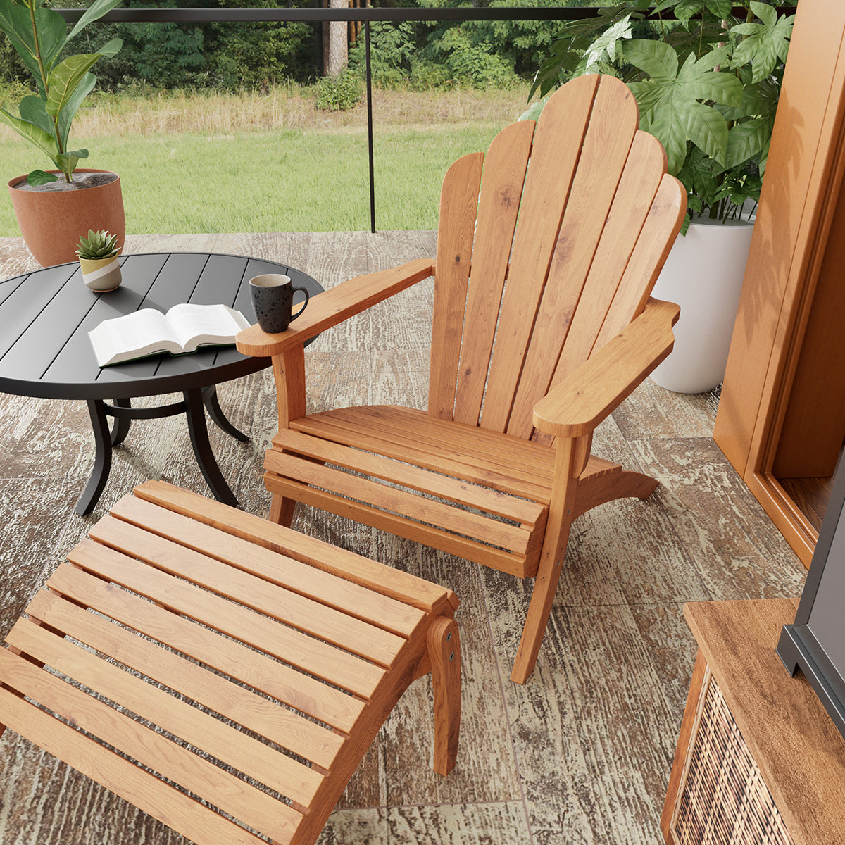 Bainbridge Adirondack Chair - Natural