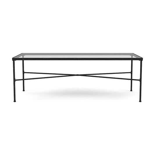 Sonoma Rectangular Dining Table with Glass top