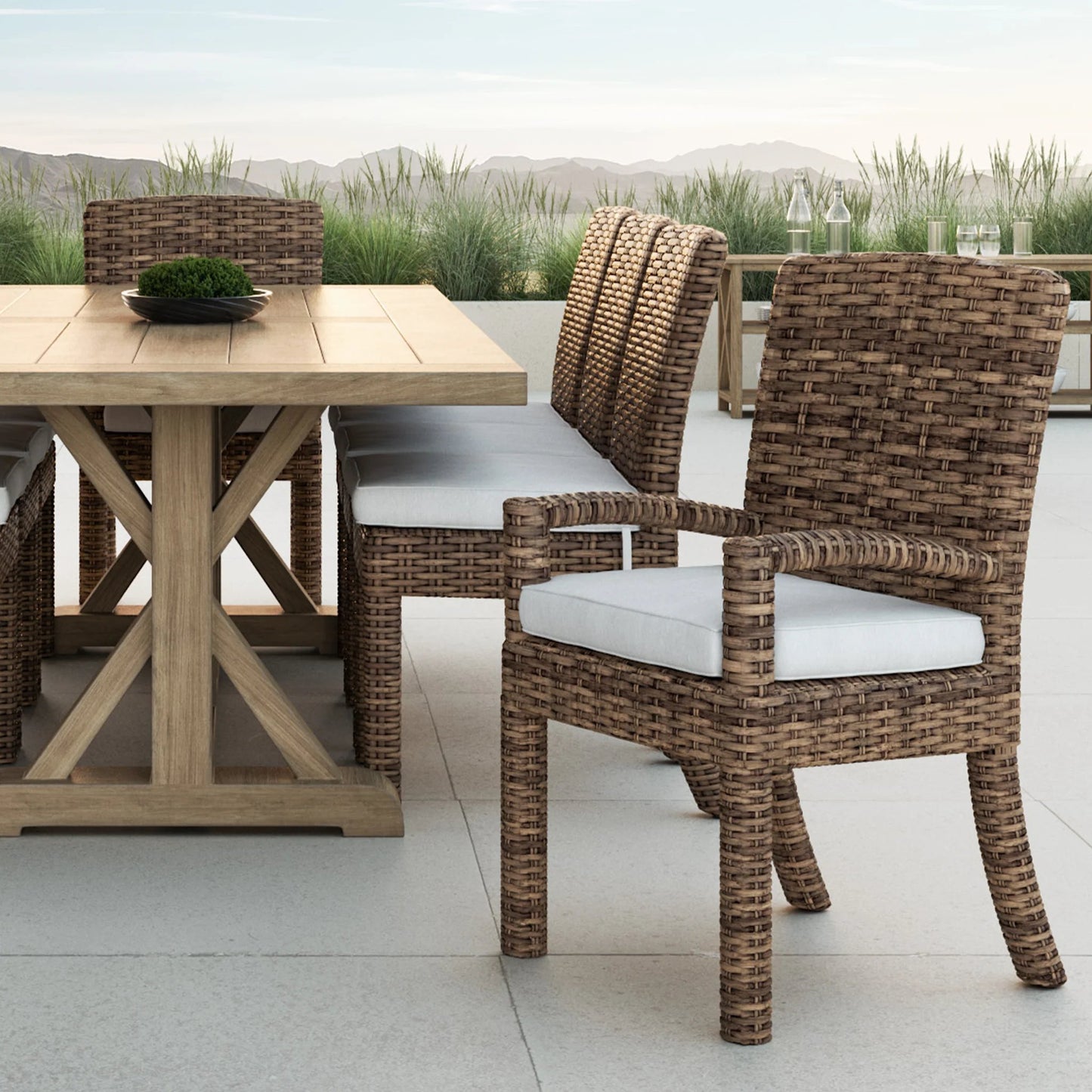 Santa Clara Dining Side Chair with Cushion