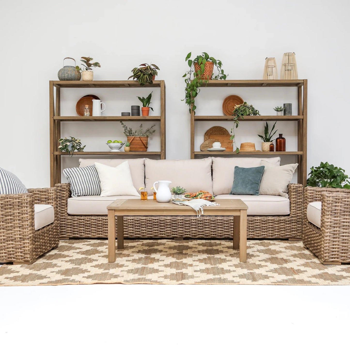 Santa Clara 3-Seat Sofa with Cushions