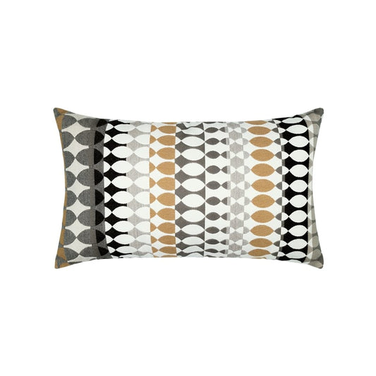 Elaine Smith Modern Oval Lumbar Pillow