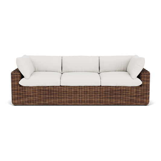 Azza 3-Seat Sofa with Natural Cushions
