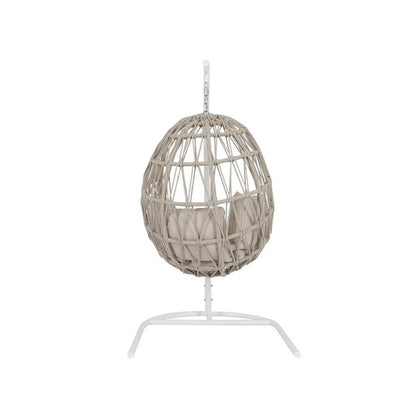 Luna Hanging Chair with Stand and Cushions