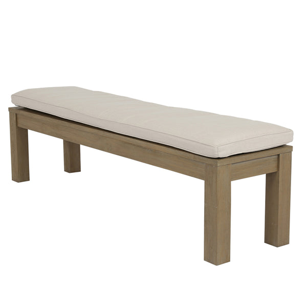 Java Dining Bench with Cushion