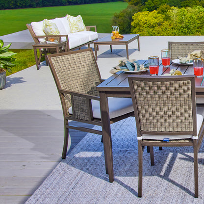 Mia Arm Chair with Natural Cushion