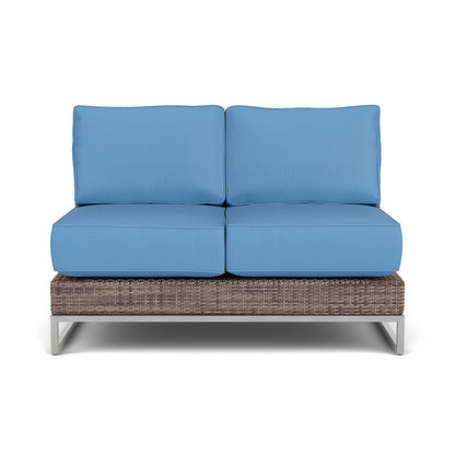 Palms Armless Loveseat with Cushion
