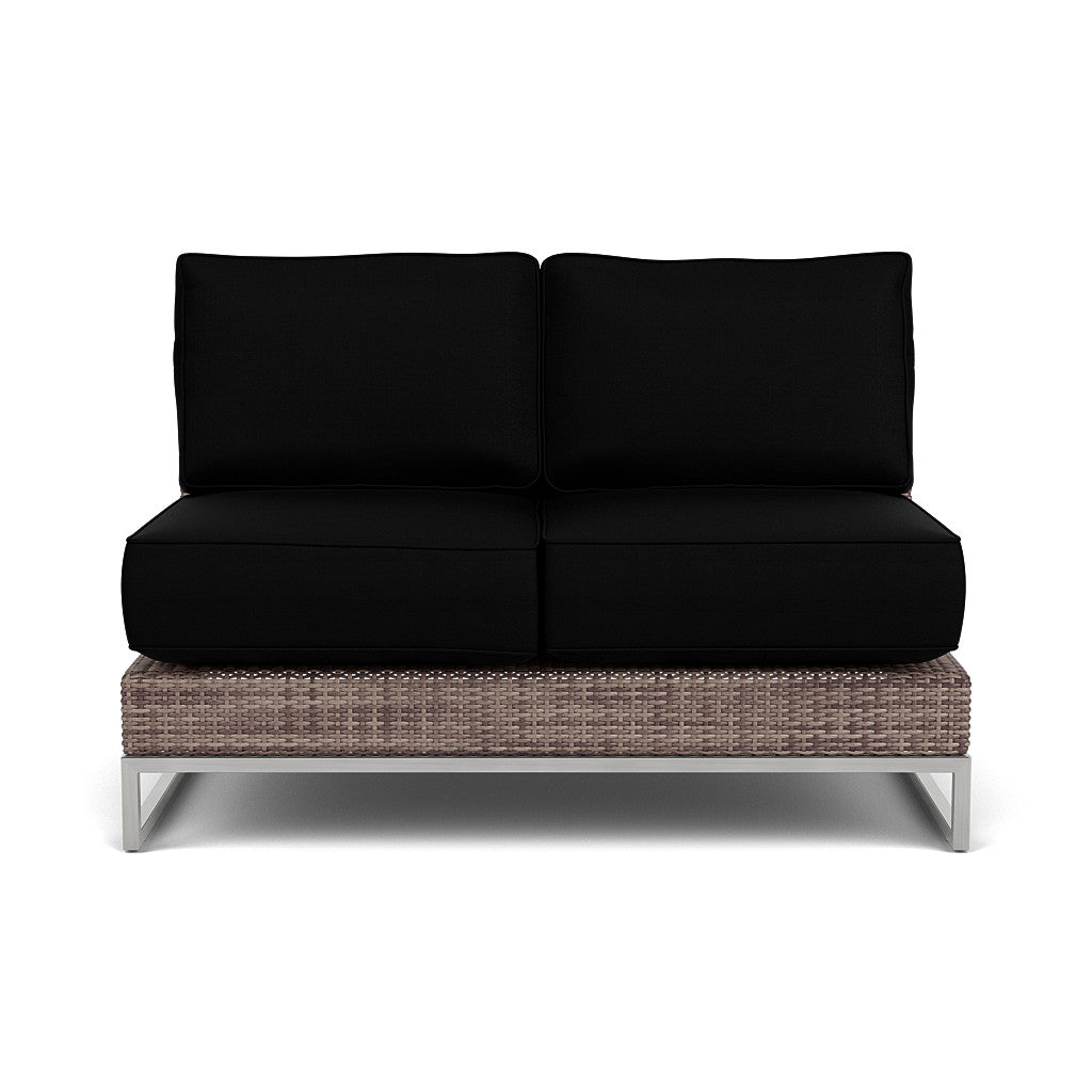 Palms Armless Loveseat with Cushion