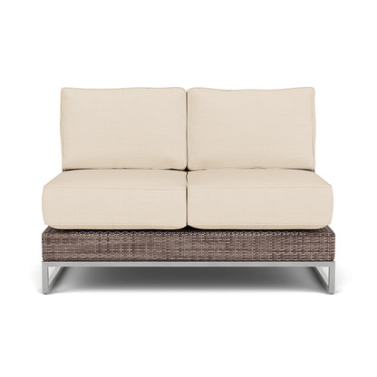 Palms Armless Loveseat with Cushion