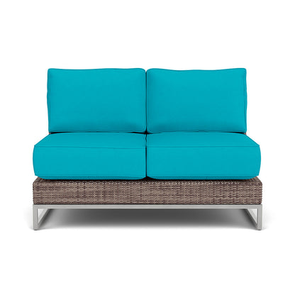 Palms Armless Loveseat with Cushion