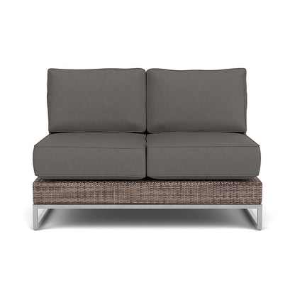 Palms Armless Loveseat with Cushion