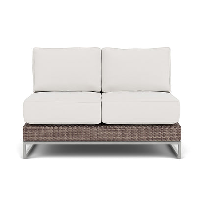 Palms Armless Loveseat with Cushion