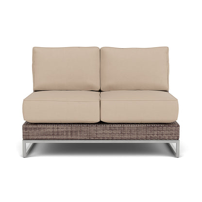 Palms Armless Loveseat with Cushion