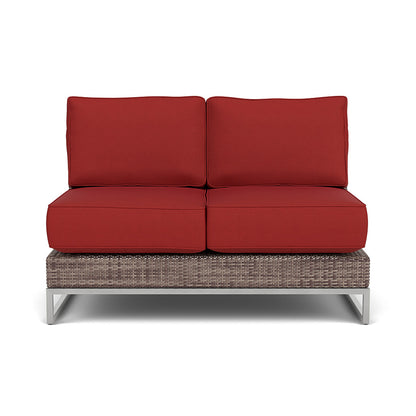 Palms Armless Loveseat with Cushion