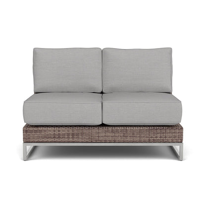 Palms Armless Loveseat with Cushion