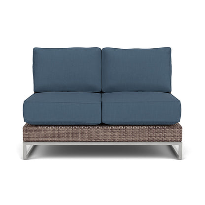 Palms Armless Loveseat with Cushion