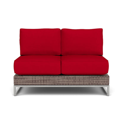 Palms Armless Loveseat with Cushion
