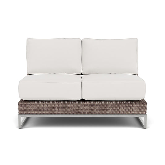 Palms Armless Loveseat with Cushion