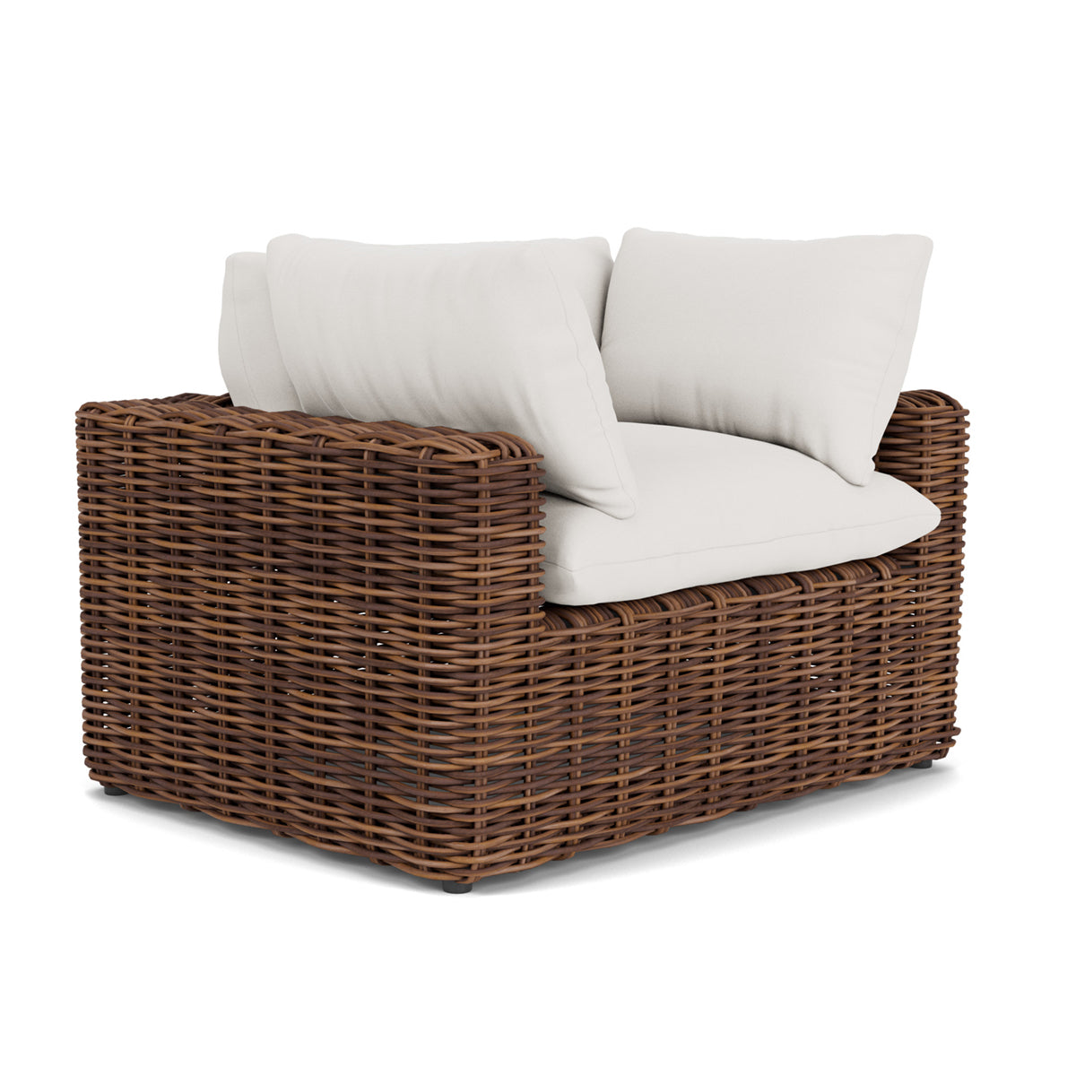 Azza Lounge Chair with Natural Cushions