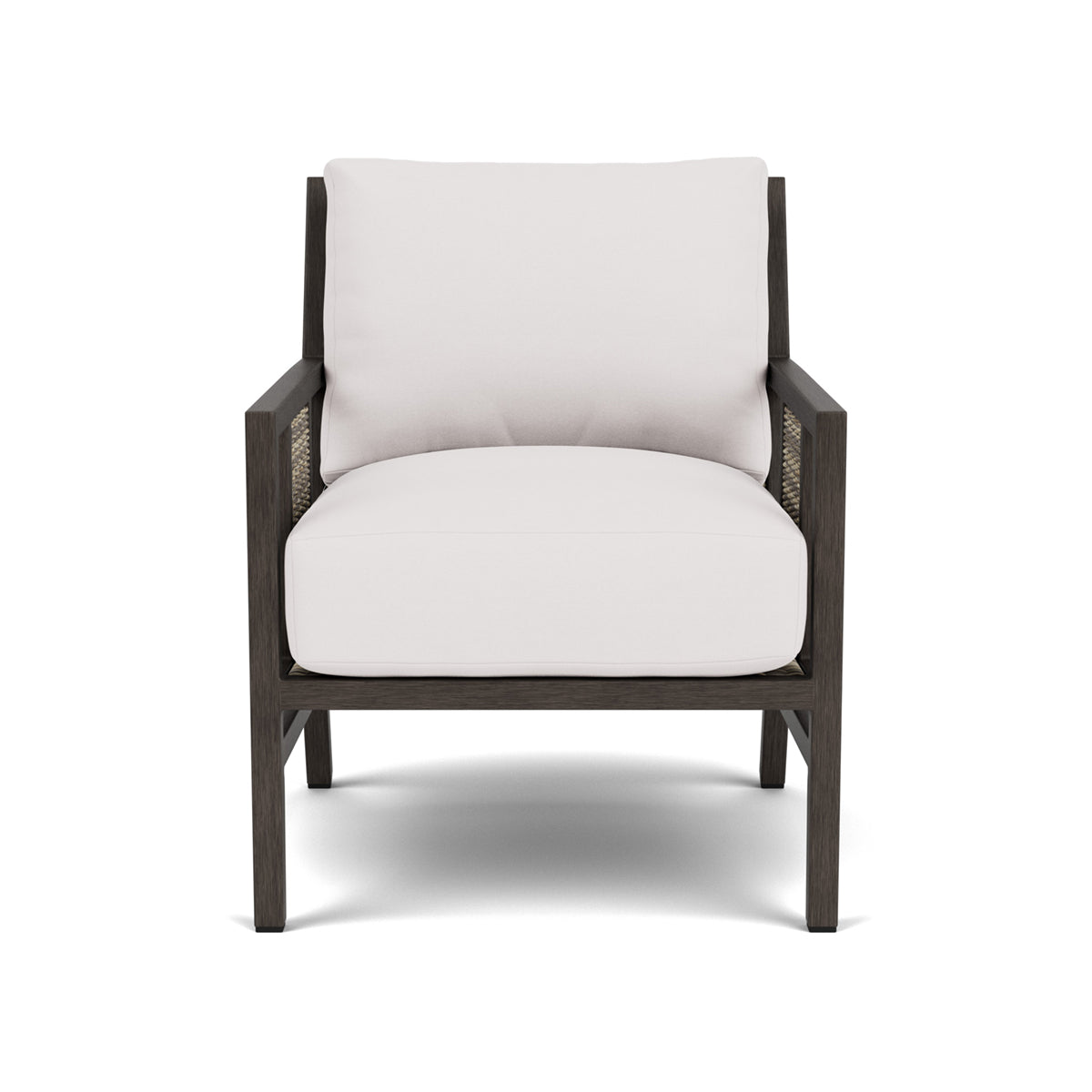 Mia Club Chair with Natural Cushions
