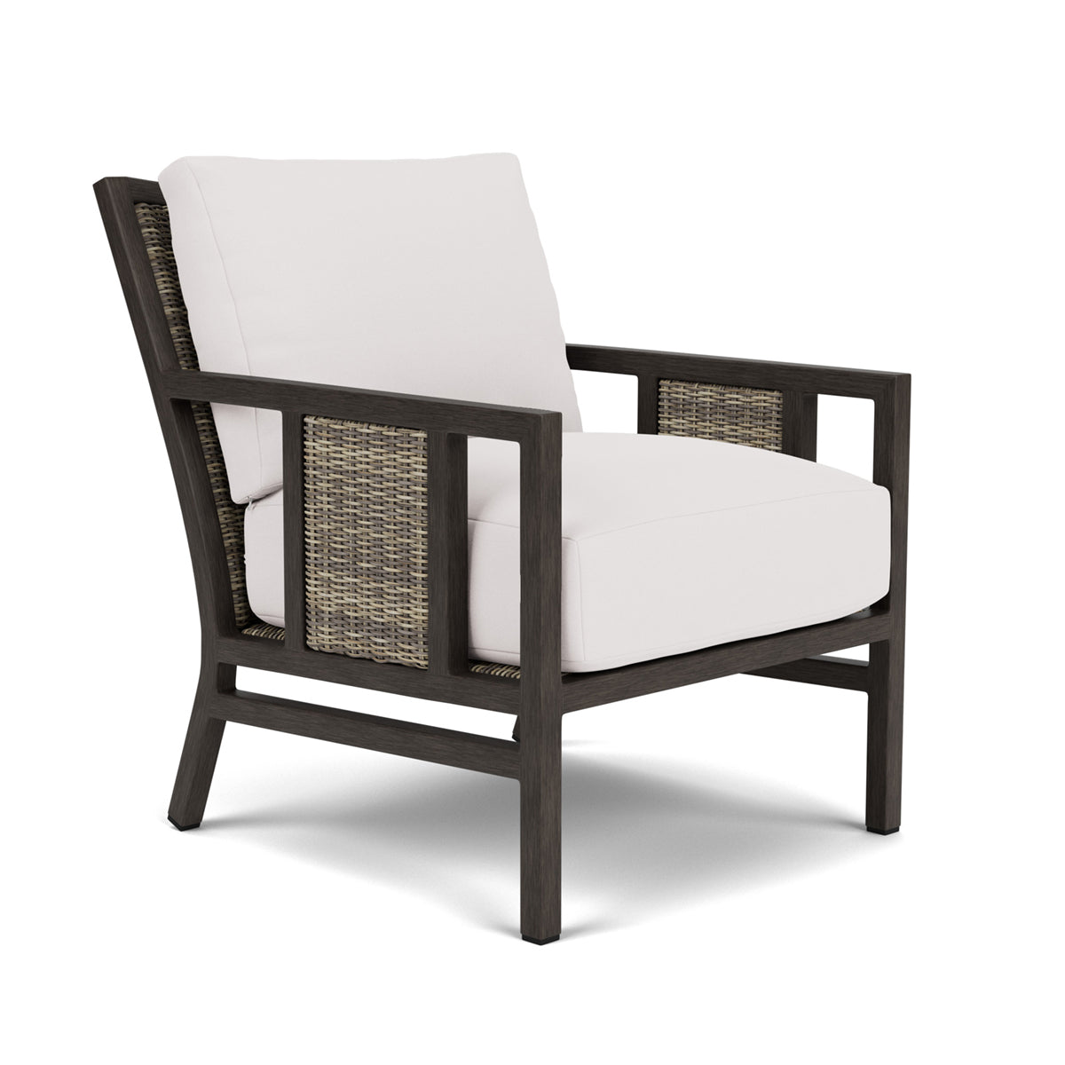 Mia Club Chair with Natural Cushions