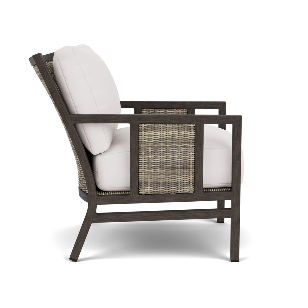 Mia Club Chair with Natural Cushions