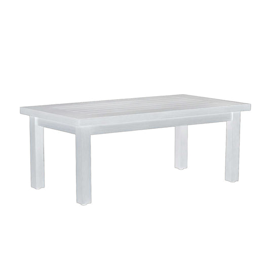 Club Aluminum Coffee Table - Chalk