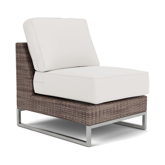 Palms Sectional Armless Chair Cushion Set