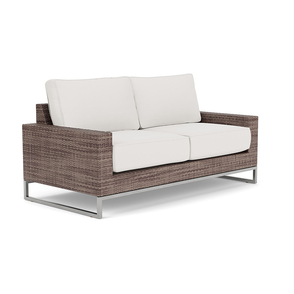Palms Armless Loveseat Cushion Set