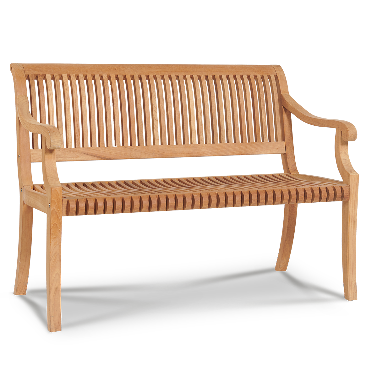 HiTeak Outdoor Palm Bench