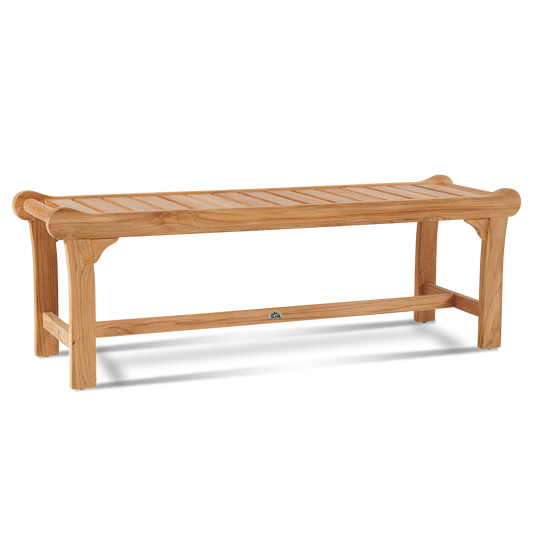 HiTeak Outdoor Park Bench