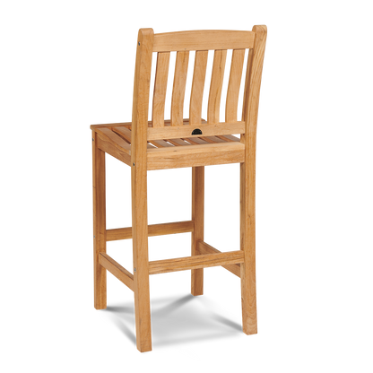 HiTeak Oasis Outdoor Barstool