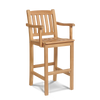 HiTeak Oasis Outdoor Barstool With Arms