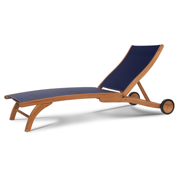 Image of HiTeak Pearl Sunlounger