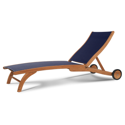 HiTeak Pearl Sunlounger