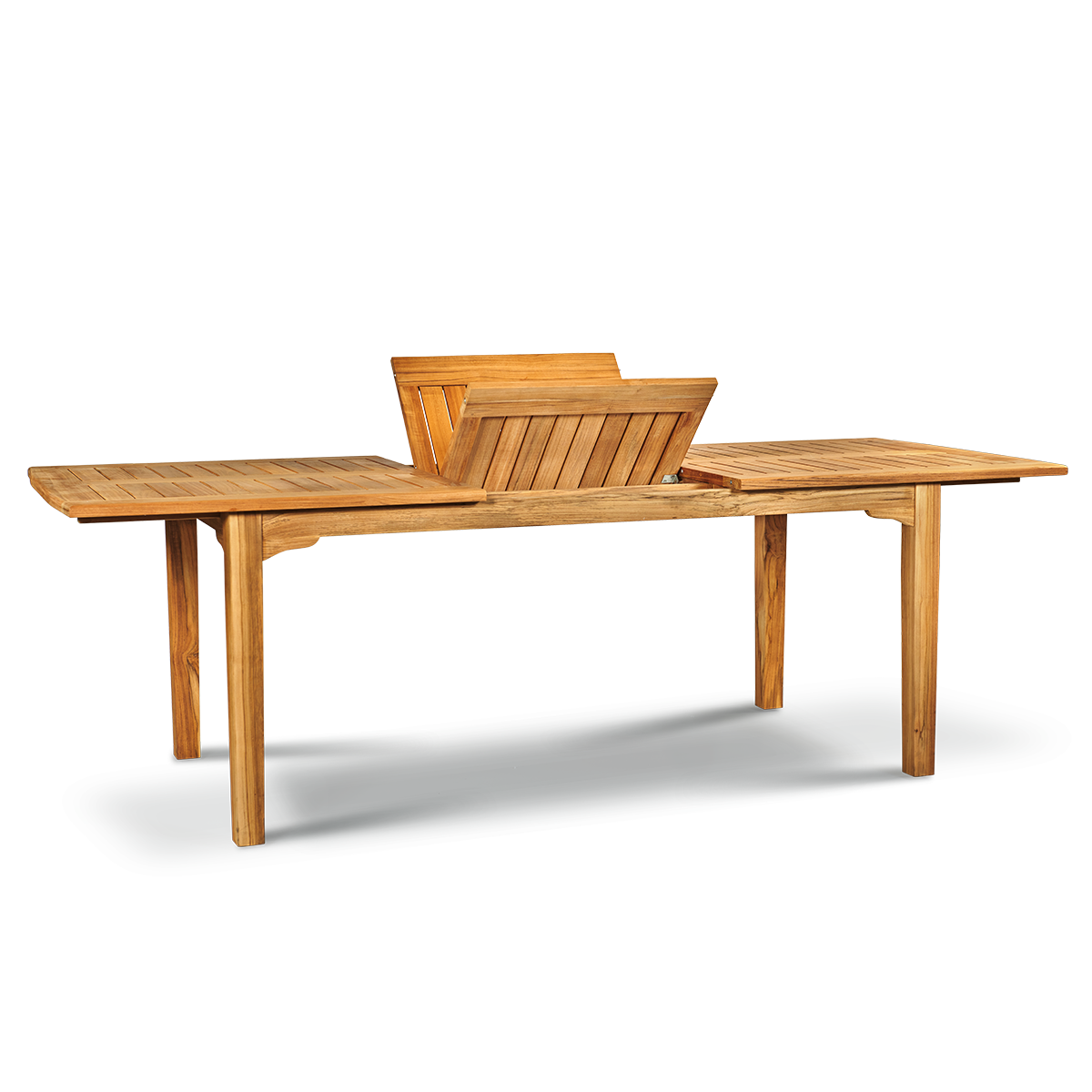 HiTeak Outdoor Manorhouse Extendable Rectangular Dining Table